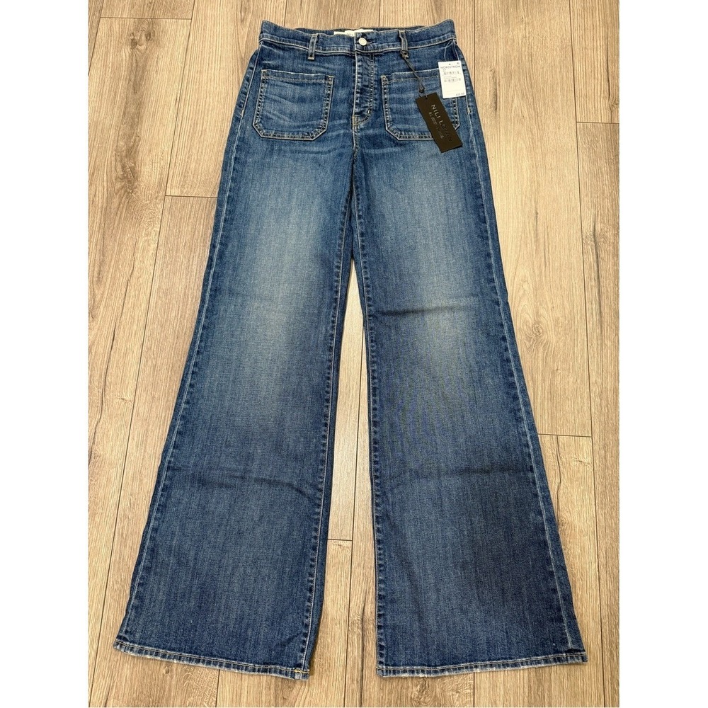 NWT Nili Lotan Florence Patch Pocket Jeans SZ 30‎ CLASSIC WASH